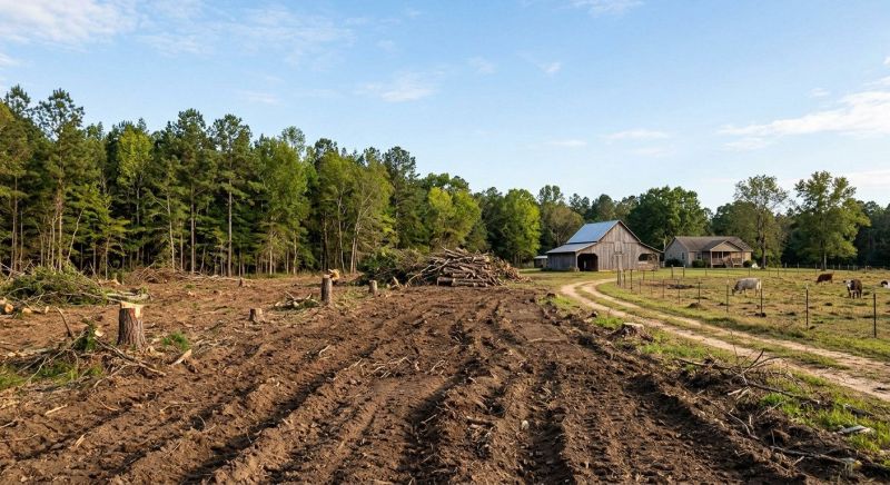 Building Site Clearing in Gwinnett County, GA